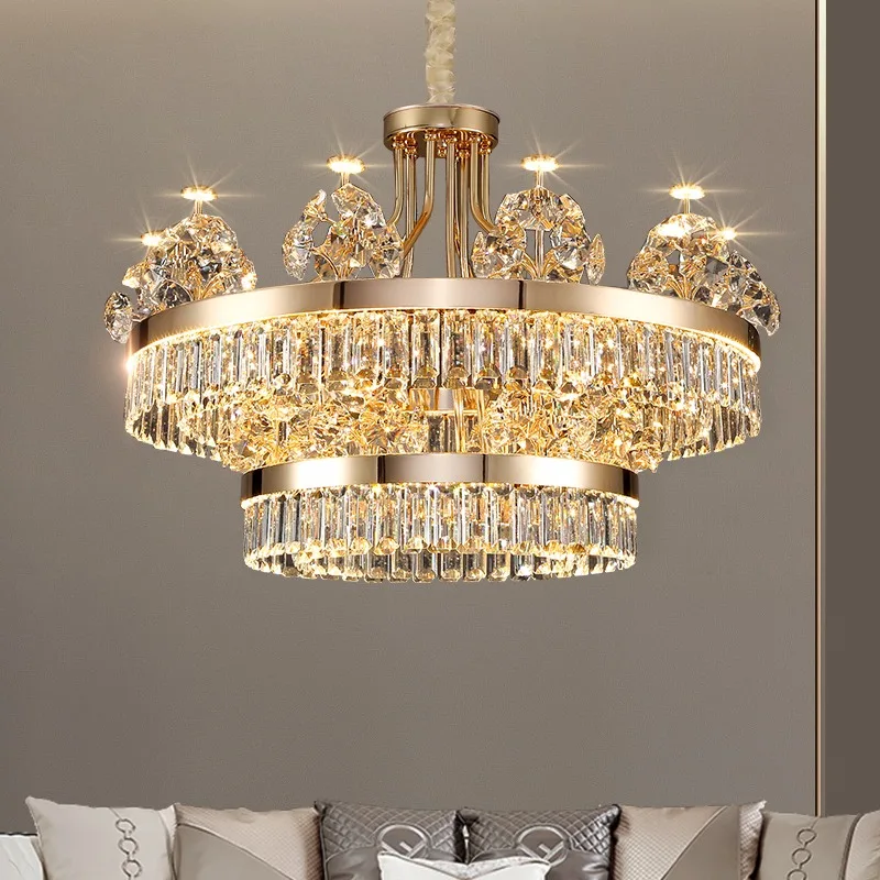 Art Led Chandelier Pendant Lamp Light American Luxury Crystal Postmodern Living Room Villa Hotel Master Bedroom Dining
Art Led Chandelier Pendant Lamp Light American Luxury Crystal Postmodern Living Room Villa Hotel Master Bedroom Dining