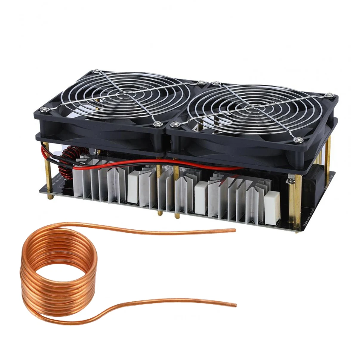2500W 50A DC 12-48V Induction Heating Board ZVS Power Supply Module High Frequency Low Voltage Flyback Driver Tesla Coil
2500W 50A DC 12-48V Induction Heating Board ZVS Power Supply Module High Frequency Low Voltage Flyback Driver Tesla Coil