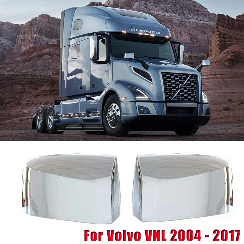 For Volvo VNL 2004-2017 Semi Truck Chrome Hood Mirror Cover Exterior Rearview Mirror Housing 82361058/82361059
For Volvo VNL 2004-2017 Semi Truck Chrome Hood Mirror Cover Exterior Rearview Mirror Housing 82361058/82361059