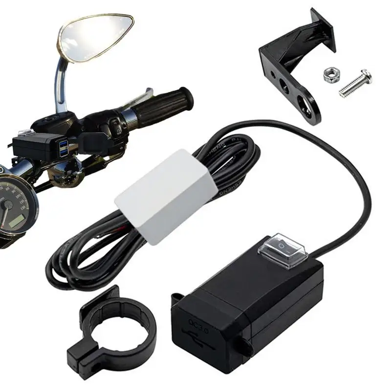 Держатель для беспроводного зарядного устройства для мотоцикла, Тип C QC3.0, быстрая зарядка, держатель для телефона для мотоцикла, водонепрон... 
Держатель для беспроводного зарядного устройства для мотоцикла, Тип C QC3.0, быстрая зарядка, держатель для телефона для мотоцикла, водонепрон...