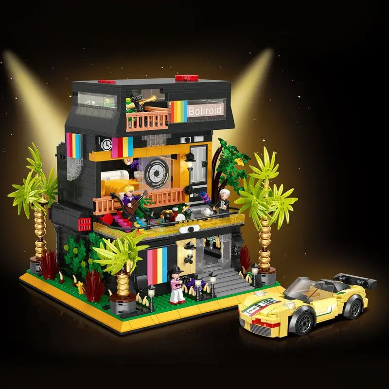 Tiny particle street view creative decoration piece villa pieced building blocks girl boy's birthday gift Christmas gift 2044pcs
Tiny particle street view creative decoration piece villa pieced building blocks girl boy's birthday gift Christmas gift 2044pcs