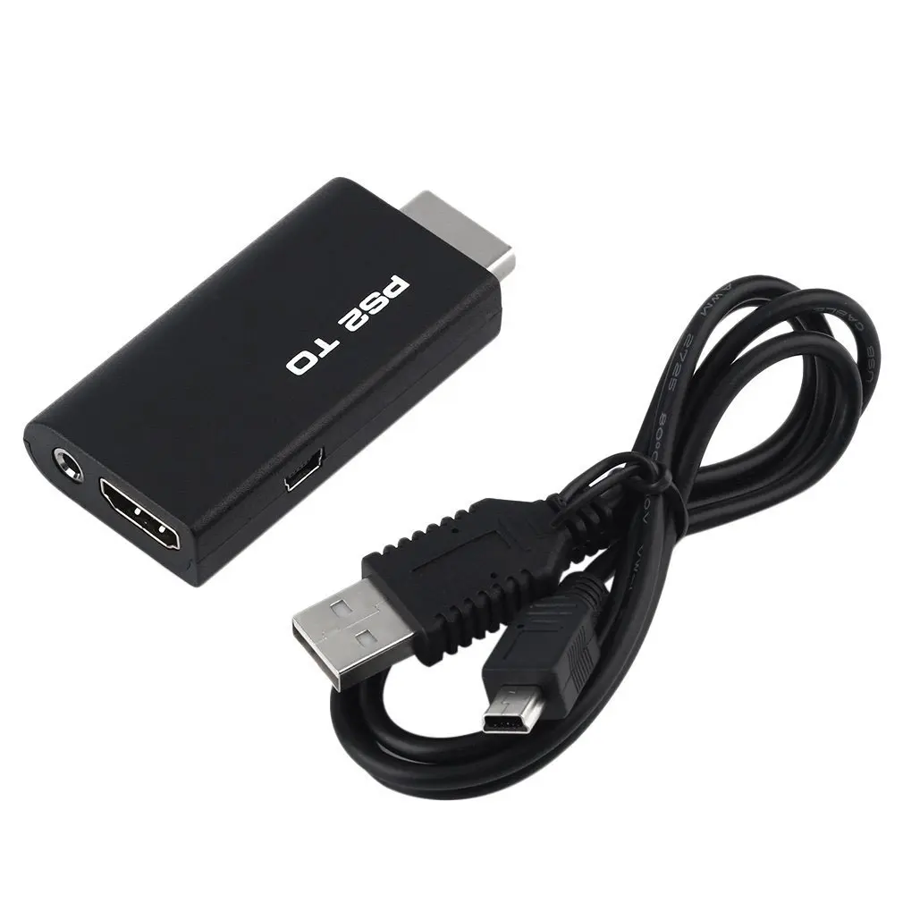 Mini For PS2 To Video Converter Adapter With 3.5mm Audio Output For HDTV Portable Size Converter
Mini For PS2 To Video Converter Adapter With 3.5mm Audio Output For HDTV Portable Size Converter