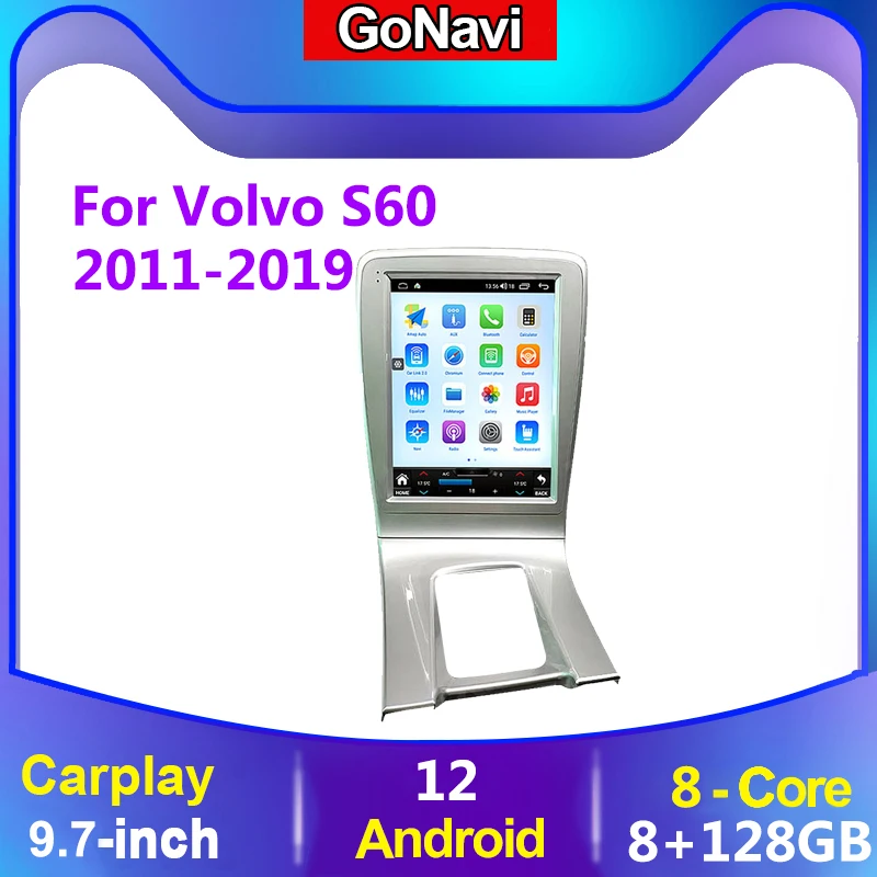 9,7 дюймов для Volvo S60 2011-2019 Android 12,0 128 Гб Сенсорный экран автомобильный GPS-навигатор мультимедийный плеер стерео головное устройство магнитофон
9,7 дюймов для Volvo S60 2011-2019 Android 12,0 128 Гб Сенсорный экран автомобильный GPS-навигатор мультимедийный плеер стерео головное устройство магнитофон