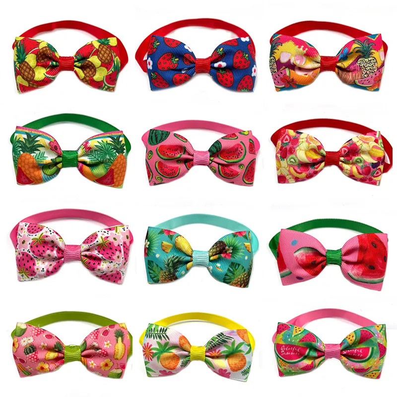 50/100pcs Dog Supplies Pet Cat Dog Neckties Bowties Summer Fruit Style Small Dogs Puppy Tie Dog Accessories for Small Dogs
50/100pcs Dog Supplies Pet Cat Dog Neckties Bowties Summer Fruit Style Small Dogs Puppy Tie Dog Accessories for Small Dogs