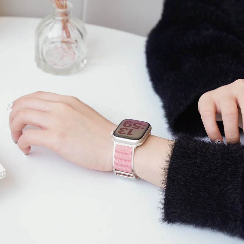 Nylon Loop Strap For Apple Watch band 49mm 45mm 44mm 40mm 41mm 42mm correa Alpine Bracelet Belt iWatch Ultra series 8 7 6 5 se 4
Nylon Loop Strap For Apple Watch band 49mm 45mm 44mm 40mm 41mm 42mm correa Alpine Bracelet Belt iWatch Ultra series 8 7 6 5 se 4