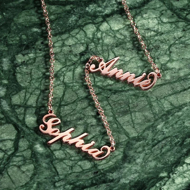 NOKMIT Custom Name Necklace Stainless Steel Personalized Multiple Name Necklaces Nameplate Pendant Customize Jewelry Best Gift
NOKMIT Custom Name Necklace Stainless Steel Personalized Multiple Name Necklaces Nameplate Pendant Customize Jewelry Best Gift