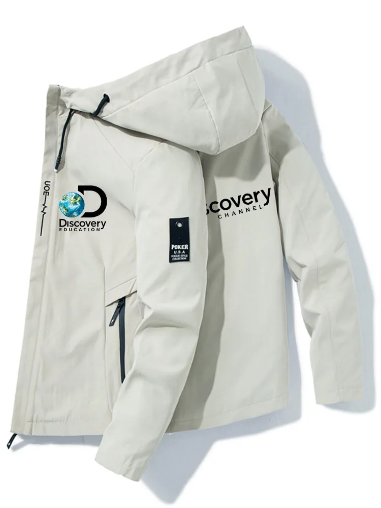 Discovery Men's Spring Autumn Bomber Jacket Windbreaker Zip-Up Jacket Men Casual Work Jacket Fashion Outdoor Adventure Jacket
Discovery Men's Spring Autumn Bomber Jacket Windbreaker Zip-Up Jacket Men Casual Work Jacket Fashion Outdoor Adventure Jacket