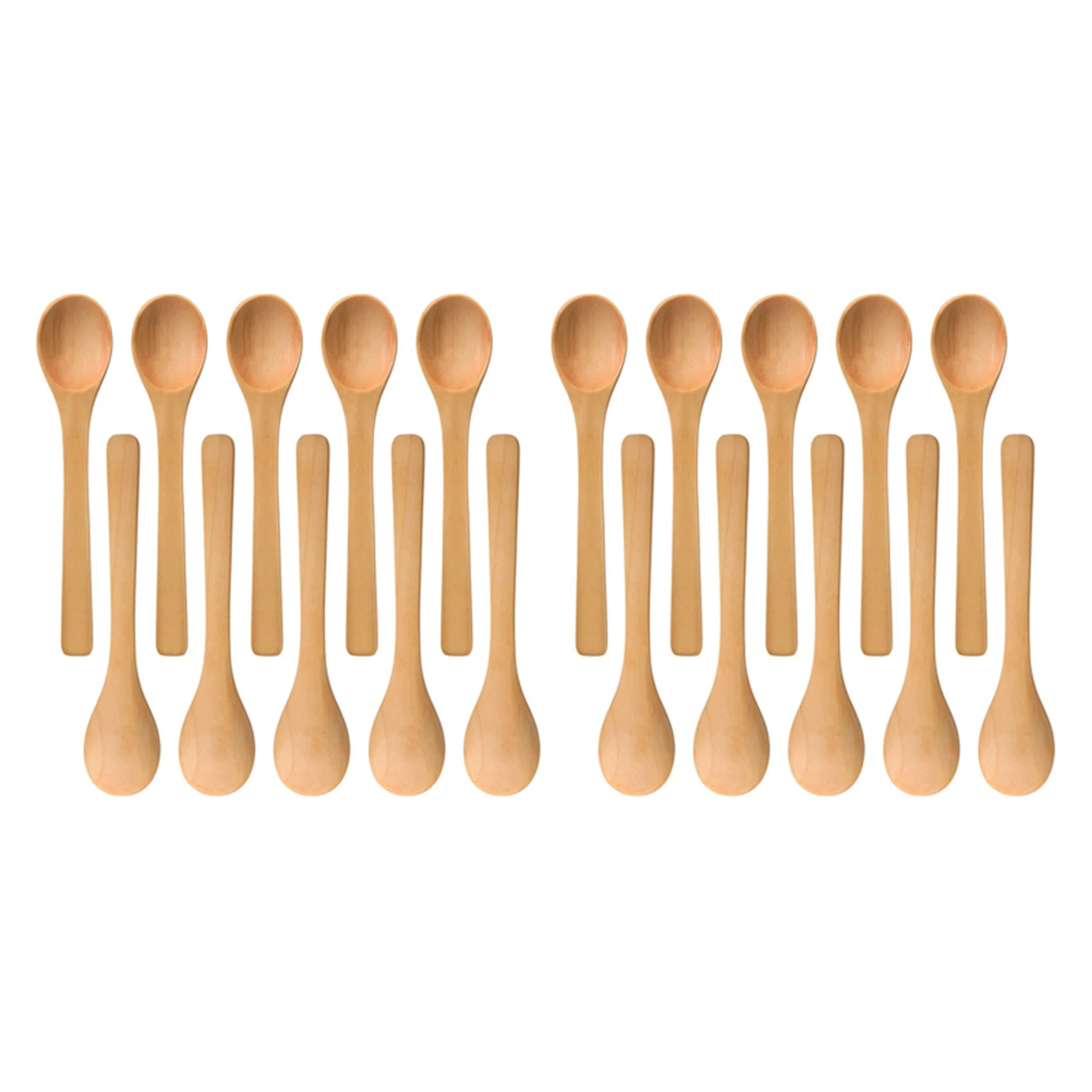 60 Pieces Mini Wooden Spoon Small Soup Spoons Serving Spoons Condiments Spoons Wooden Honey Teaspoon Wood Brown
60 Pieces Mini Wooden Spoon Small Soup Spoons Serving Spoons Condiments Spoons Wooden Honey Teaspoon Wood Brown