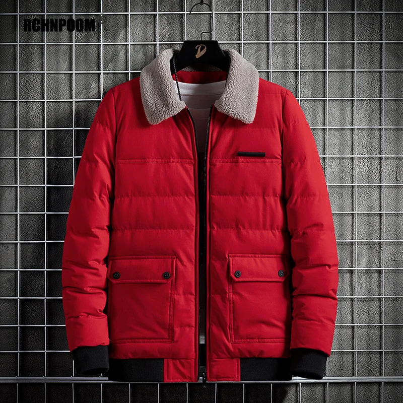 Winter Fleece Cotton Jacket Men Parkas 2022 New Brand Casual Fur Collar Warm Thick Coat Men Autumn Fashion Red Black Men Jacket
Winter Fleece Cotton Jacket Men Parkas 2022 New Brand Casual Fur Collar Warm Thick Coat Men Autumn Fashion Red Black Men Jacket