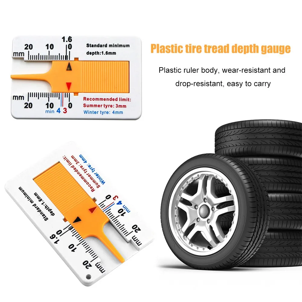 Plastic Tyre Tread Depth Gauge Vernier 0-20mm Checking Tyre Tread Tool Depth Lightweight Brand New High Quality
Plastic Tyre Tread Depth Gauge Vernier 0-20mm Checking Tyre Tread Tool Depth Lightweight Brand New High Quality