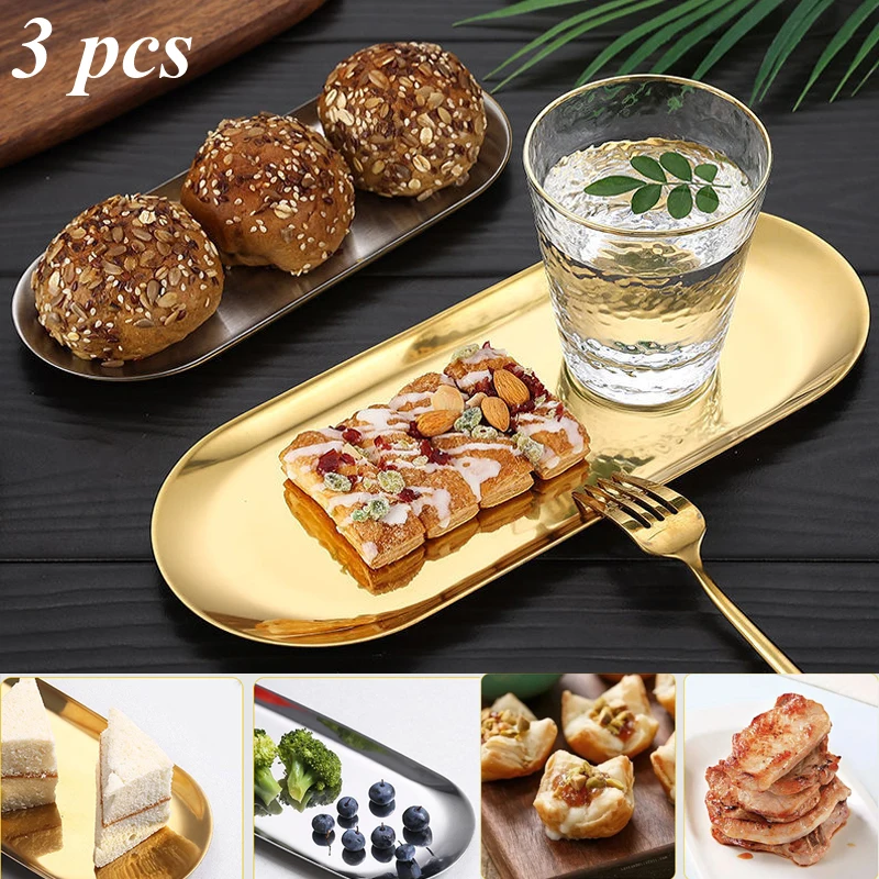 Creative Gold Silver Nordic style Stainless Steel Dessert Dining Plate Household Nut Cake Fruit Plate Metal Towel Tray For Snack
Creative Gold Silver Nordic style Stainless Steel Dessert Dining Plate Household Nut Cake Fruit Plate Metal Towel Tray For Snack