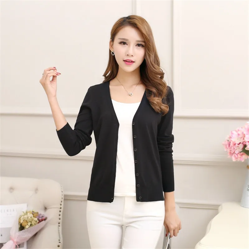 Plus Size Woman Knitted Sweater Cardigan Coat Long Sleeve V-Neck Solid Color Casual Thin Woman Cardigan Sweater Ladies
Plus Size Woman Knitted Sweater Cardigan Coat Long Sleeve V-Neck Solid Color Casual Thin Woman Cardigan Sweater Ladies