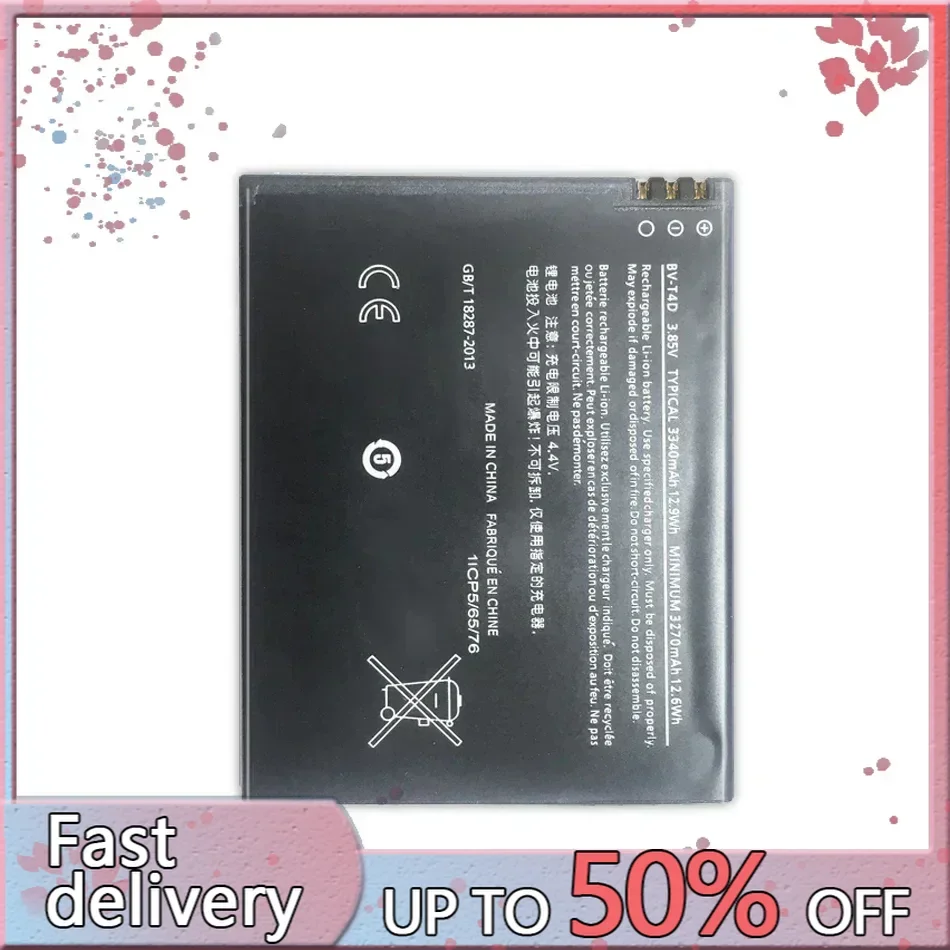 Аккумулятор BV-T4D 3340 мАч для Nokia Microsoft Lumia 950 940 XL RM-1118 BVT4D BV T4D