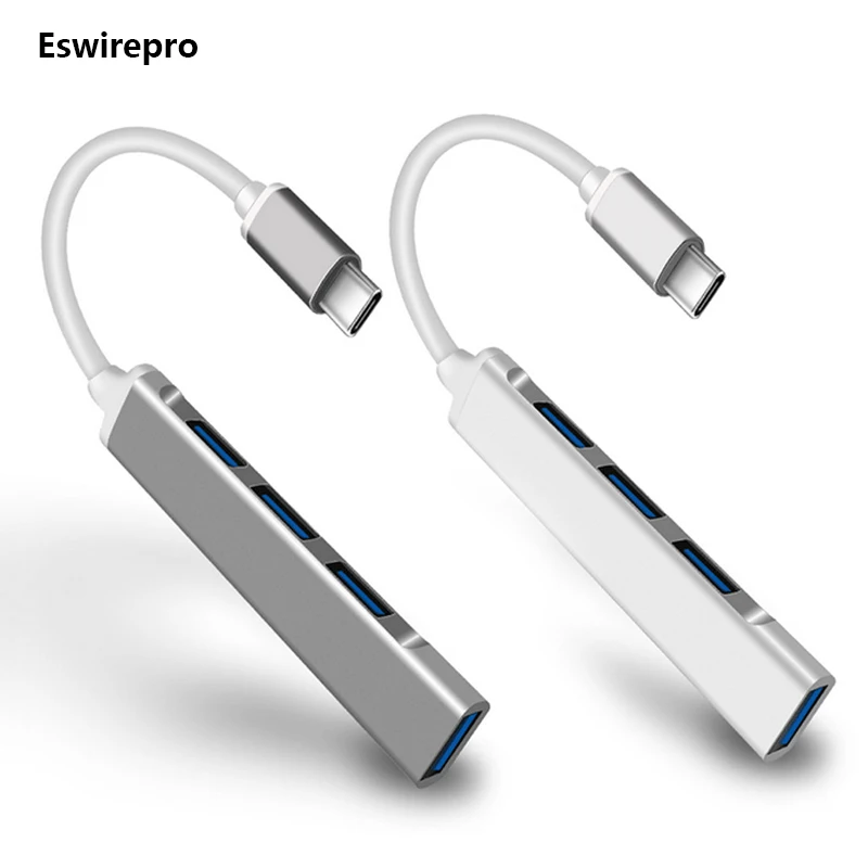 USB-концентраторы Тип C 3,1, сплиттер-адаптер OTG для Lenovo Sumsung Imac Macbook m 1 5 Air Pro, аксессуары для ПК и ноутбуков, USB 3 0 4 порта
USB-концентраторы Тип C 3,1, сплиттер-адаптер OTG для Lenovo Sumsung Imac Macbook m 1 5 Air Pro, аксессуары для ПК и ноутбуков, USB 3 0 4 порта
