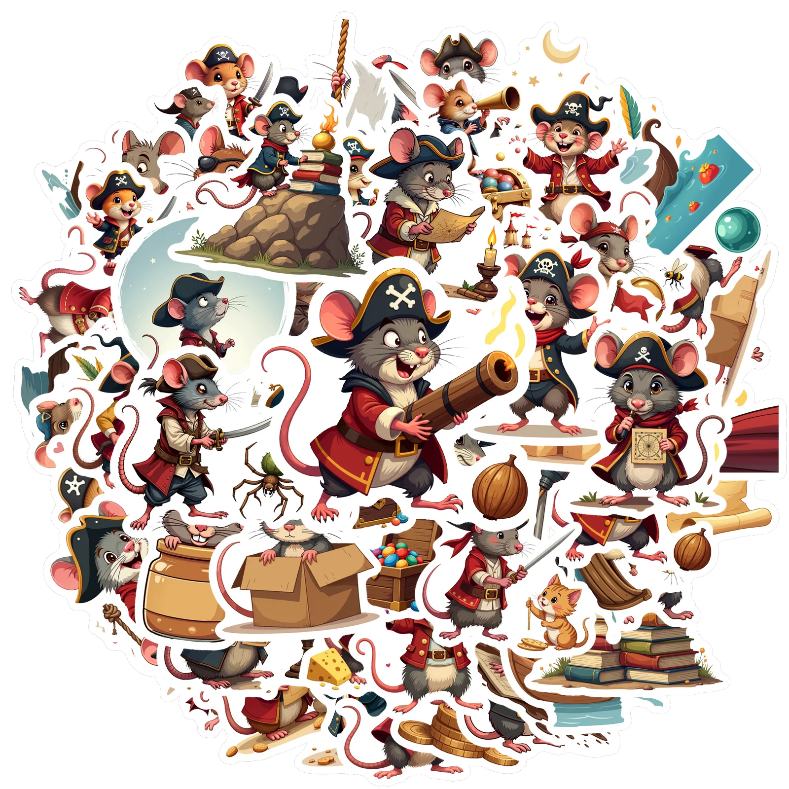 Мультяшные виниловые наклейки с мышью
Мультяшные виниловые наклейки с мышью