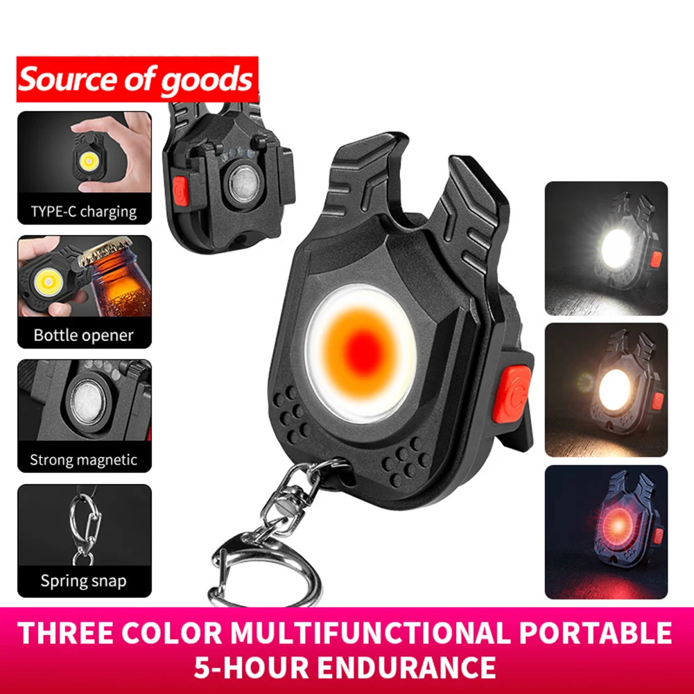 Mini LED Flashlight Work Light Portable Pocket Strong Flashlight Keychains USB Rechargeable Torch Lamp for Outdoor Camping
Mini LED Flashlight Work Light Portable Pocket Strong Flashlight Keychains USB Rechargeable Torch Lamp for Outdoor Camping