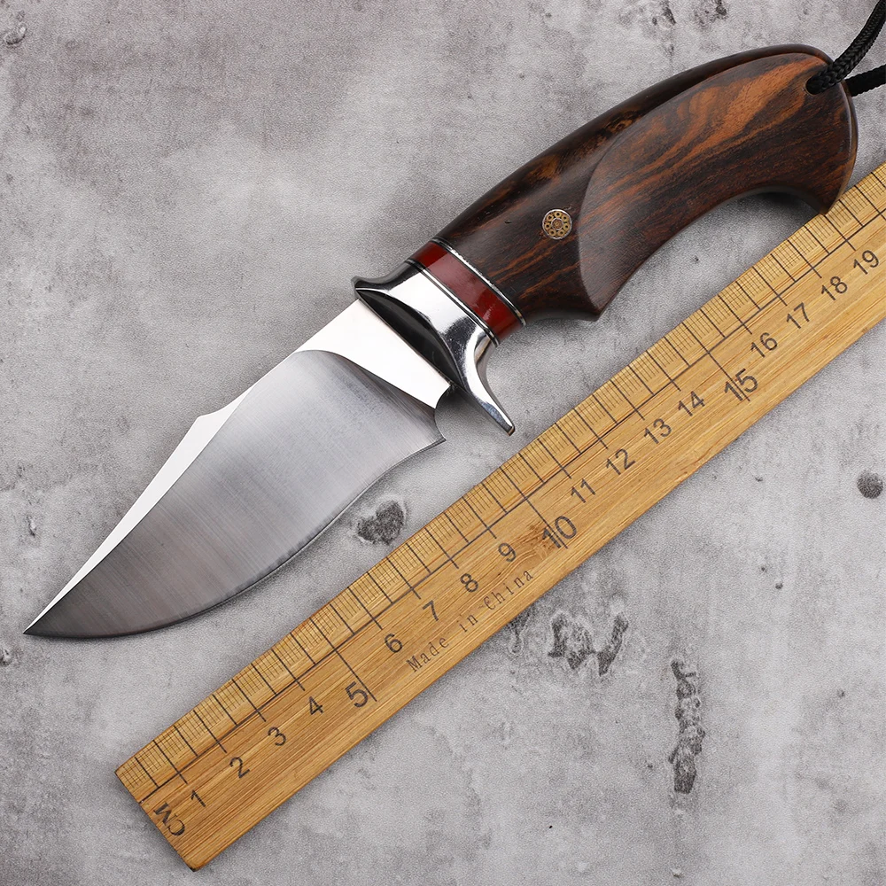 Fixed 14C28N Blade Desert Iron Wood Handle EDC Camping Outdoor Kitchen Use Fruit Survival Tool Knife
Fixed 14C28N Blade Desert Iron Wood Handle EDC Camping Outdoor Kitchen Use Fruit Survival Tool Knife