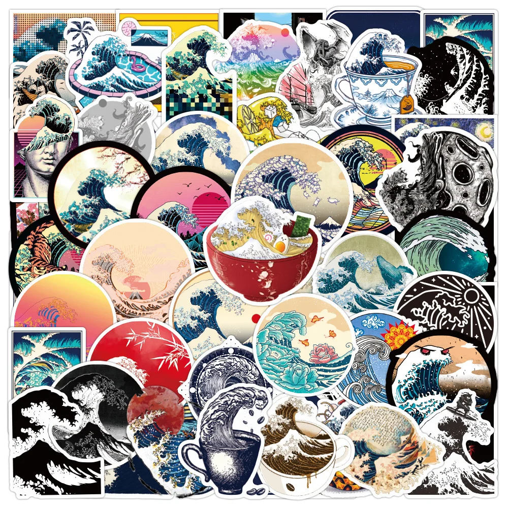 10/30/50PCS Cartoon Beach Wave Personality Creative Graffiti Sticker Bike Skateboard Car Helmet Laptop Computer Wholesale
10/30/50PCS Cartoon Beach Wave Personality Creative Graffiti Sticker Bike Skateboard Car Helmet Laptop Computer Wholesale