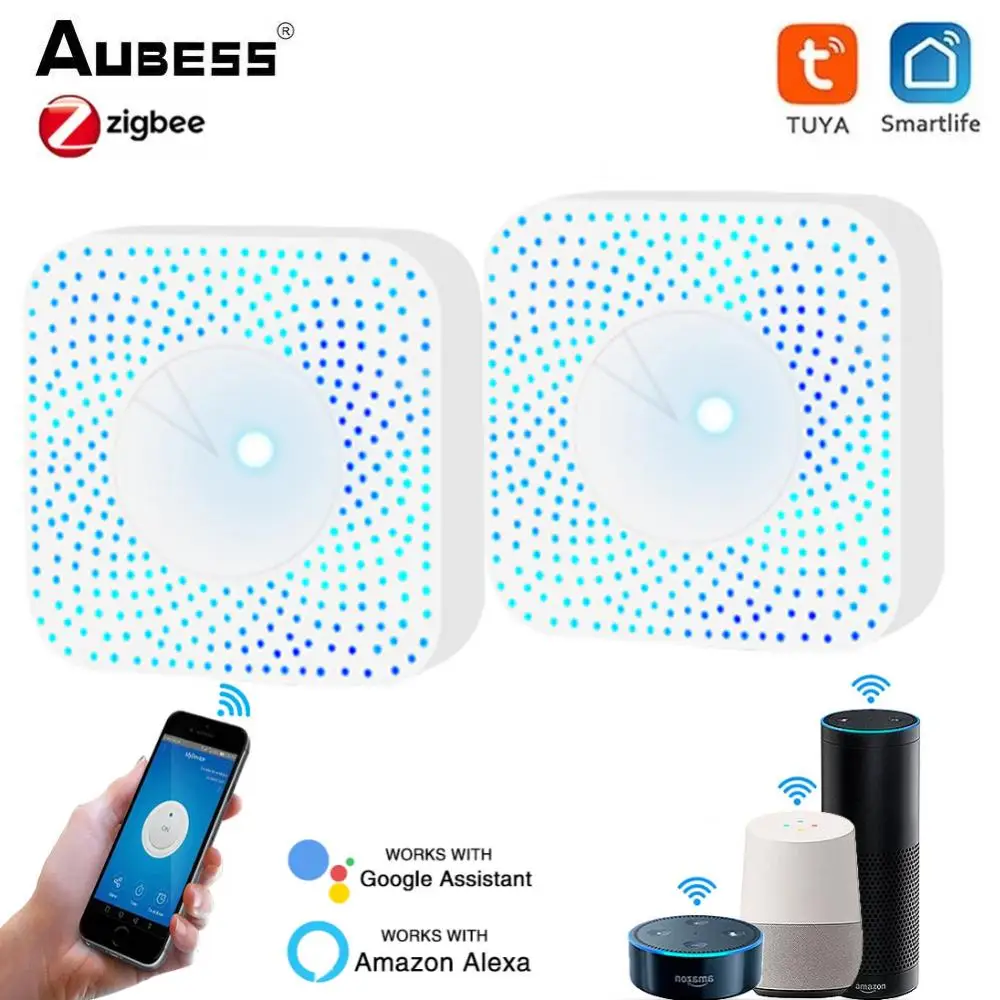 Tuya Zigbee Smart Air Butler Formaldehyde VOC CO2 Temperature And Humidity Sensor 6 In 1 Smart Bellows Sensor Alarm Detector
Tuya Zigbee Smart Air Butler Formaldehyde VOC CO2 Temperature And Humidity Sensor 6 In 1 Smart Bellows Sensor Alarm Detector
