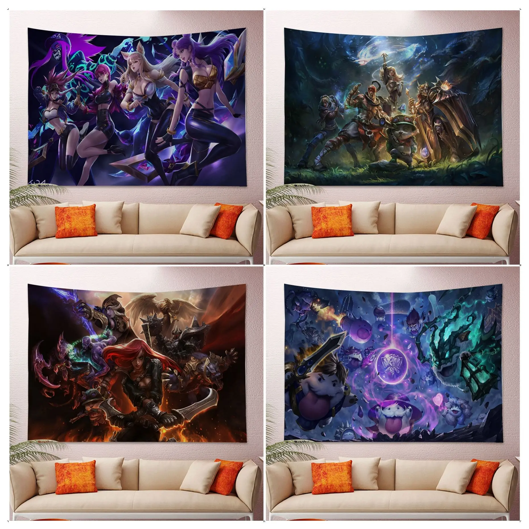 League Of Legends Printed Large Wall Tapestry Indian Buddha Wall Decoration Witchcraft Bohemian Hippie Decor Blanket
League Of Legends Printed Large Wall Tapestry Indian Buddha Wall Decoration Witchcraft Bohemian Hippie Decor Blanket