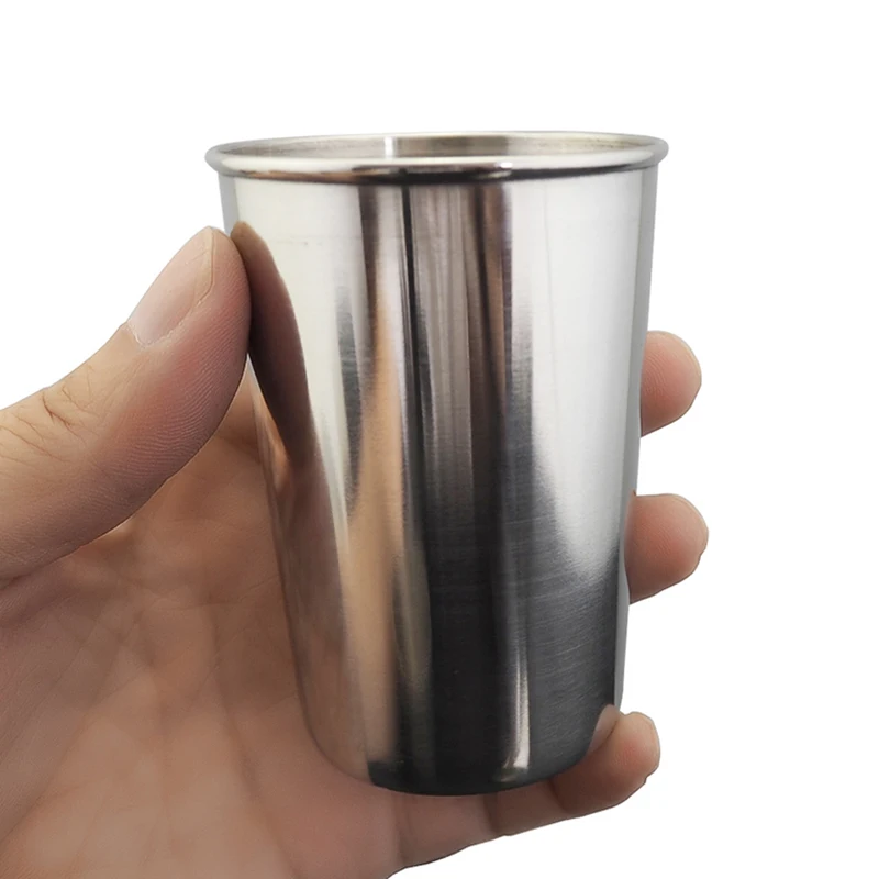 30/70/180/320ml Stainless Steel Beer Cola Milkshake Cup For Bar Coffee Shop Cup Shot Glass For Bar Coffee Shop Anti-fall
30/70/180/320ml Stainless Steel Beer Cola Milkshake Cup For Bar Coffee Shop Cup Shot Glass For Bar Coffee Shop Anti-fall