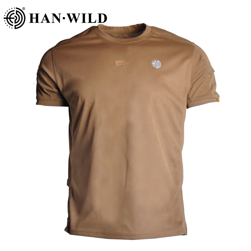 HAN WILD Summer Cotton T-shirt Solid Color Military Camping Tees Camouflage Breathable Tactical Army Trainning Combat T Shirt
HAN WILD Summer Cotton T-shirt Solid Color Military Camping Tees Camouflage Breathable Tactical Army Trainning Combat T Shirt