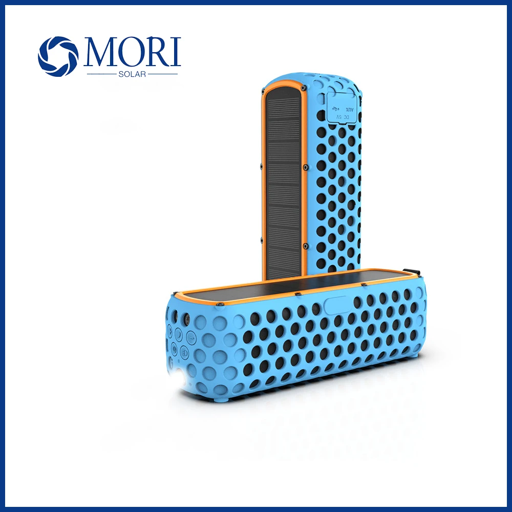 Solar Bluetooth Wireless Speaker Stereo Music Box Power Bank Boombox Outdoor Waterproof with FlashLight for Camping and Cycling
Solar Bluetooth Wireless Speaker Stereo Music Box Power Bank Boombox Outdoor Waterproof with FlashLight for Camping and Cycling