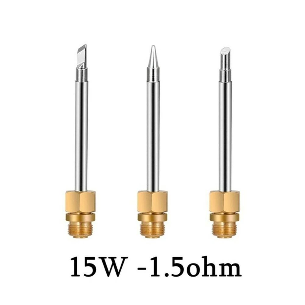 3pcs Mini USB 510 Interface Electric Soldering Iron Tip Portable 15W 2'' Welding Point Work Supplies Rework Accessories
3pcs Mini USB 510 Interface Electric Soldering Iron Tip Portable 15W 2'' Welding Point Work Supplies Rework Accessories