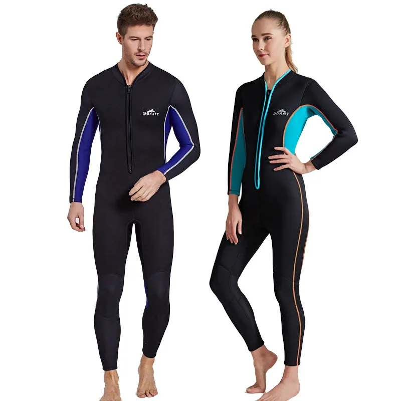 Sbart 3mm Neoprene Men's Long Sleeve One Piece Diving Wetsuit Women's Scuba Diving Suit Wetsuit Spearfishing Suit
Sbart 3mm Neoprene Men's Long Sleeve One Piece Diving Wetsuit Women's Scuba Diving Suit Wetsuit Spearfishing Suit