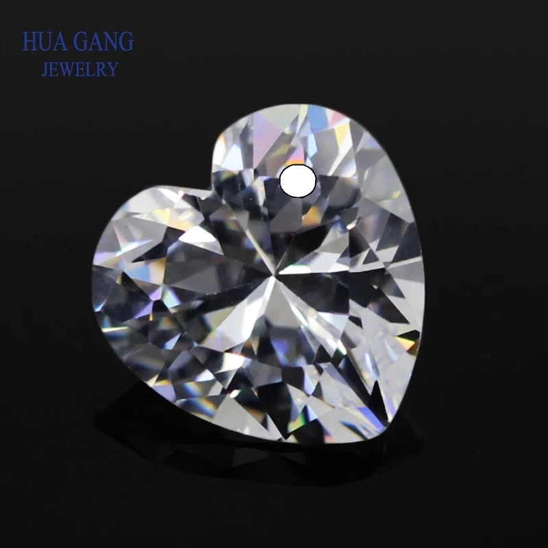 With single hole Moissanite D Color Loose Moissanite Stone Heart Shape Brilliant Cut VVS Grade Test Positive For Jewelry
With single hole Moissanite D Color Loose Moissanite Stone Heart Shape Brilliant Cut VVS Grade Test Positive For Jewelry