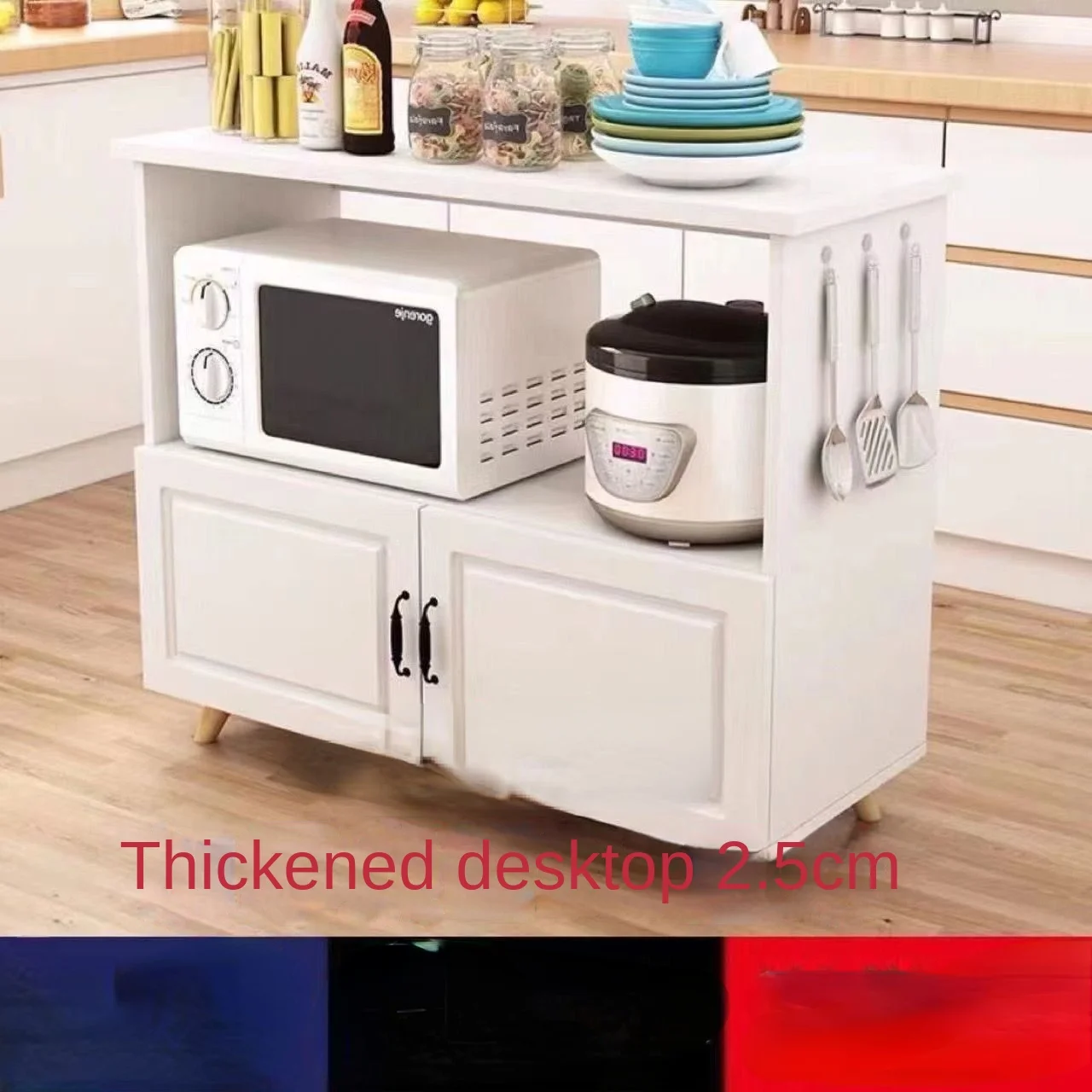 Kitchen Shelf Floor Microwave Oven Locker Cutting Station Cabinet Sideboard Cabinet Home Balcony Storage Cabinet
Kitchen Shelf Floor Microwave Oven Locker Cutting Station Cabinet Sideboard Cabinet Home Balcony Storage Cabinet