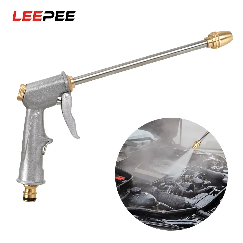 LEEPEE 27CM Metal Water Gun Garden Water Jet Washer High Pressure Power Washer Spray Car Washing Tools High Pressure Water Gun
LEEPEE 27CM Metal Water Gun Garden Water Jet Washer High Pressure Power Washer Spray Car Washing Tools High Pressure Water Gun