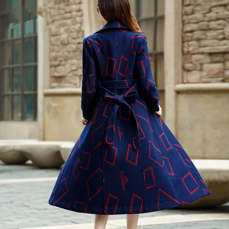 Superior Women Quality Wool Autumn Winter Plus Size S~3XL X-Long Embroidery Geometric Slim Blends Coat Female WHF43
Superior Women Quality Wool Autumn Winter Plus Size S~3XL X-Long Embroidery Geometric Slim Blends Coat Female WHF43