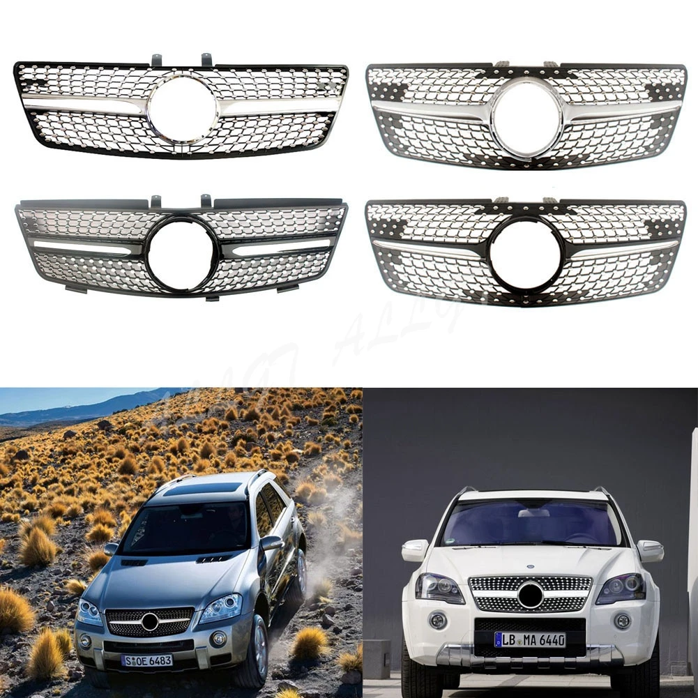 Front Racing Billet Bumper Grille Upper Cover For Mercedes-Benz W164 ML280 ML320 ML350 ML450 ML500 Class 2005-2008 Or 2009-2011
Front Racing Billet Bumper Grille Upper Cover For Mercedes-Benz W164 ML280 ML320 ML350 ML450 ML500 Class 2005-2008 Or 2009-2011
