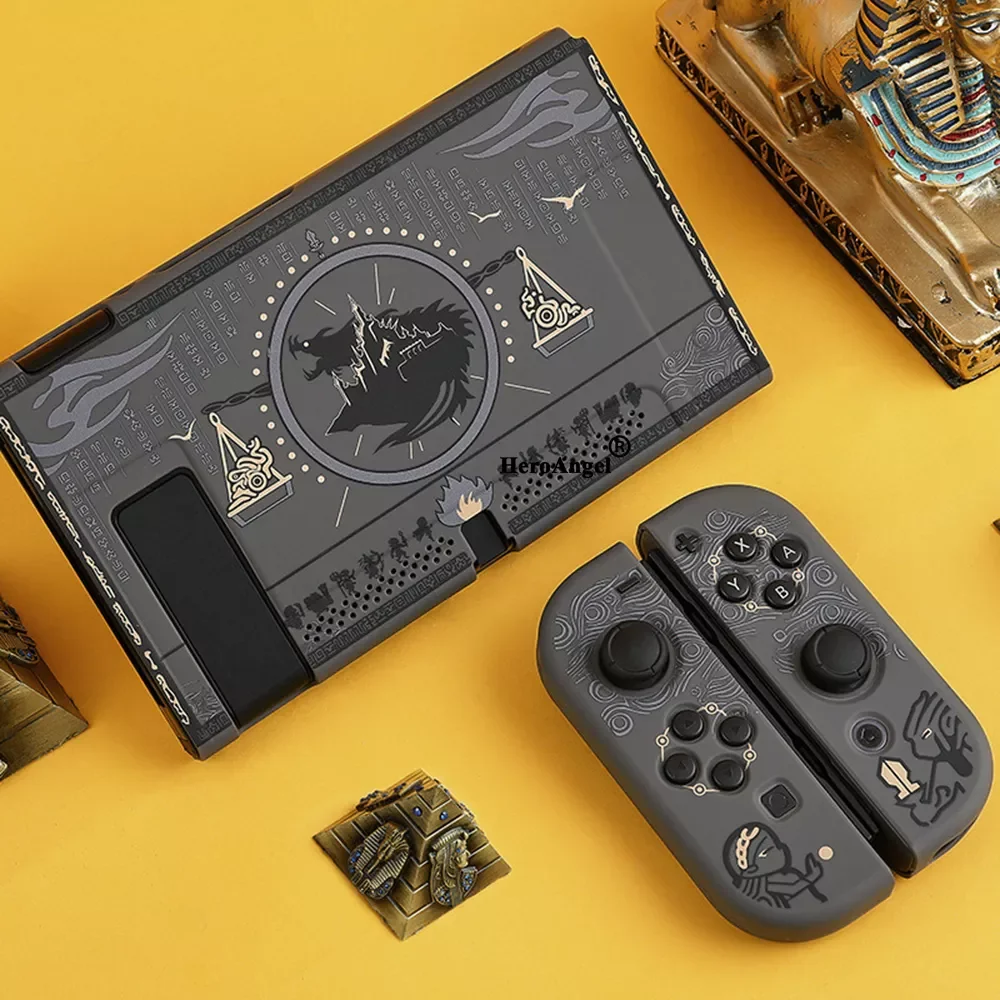 Protective Split Shell Mysterious Egypt Pharaoh Case Hard Cover Back PC Girp For Nintend Switch Console & Joystick Black Hol
Protective Split Shell Mysterious Egypt Pharaoh Case Hard Cover Back PC Girp For Nintend Switch Console & Joystick Black Hol