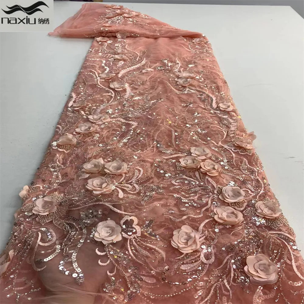Madison Peach African Sequins Bridal Lace Fabric 2022 High Quality Embroidery Tulle Mesh French Net Lace Fabric With Beads
Madison Peach African Sequins Bridal Lace Fabric 2022 High Quality Embroidery Tulle Mesh French Net Lace Fabric With Beads