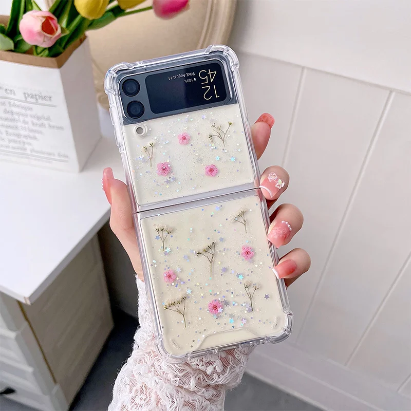 Flower Phone Cover For Samsung Galaxy Z Flip 4 3 Case For Samsung Z Flip4 Flip3 zflip4 zflip3 Cover Shockproof TPU Clear Cases
Flower Phone Cover For Samsung Galaxy Z Flip 4 3 Case For Samsung Z Flip4 Flip3 zflip4 zflip3 Cover Shockproof TPU Clear Cases