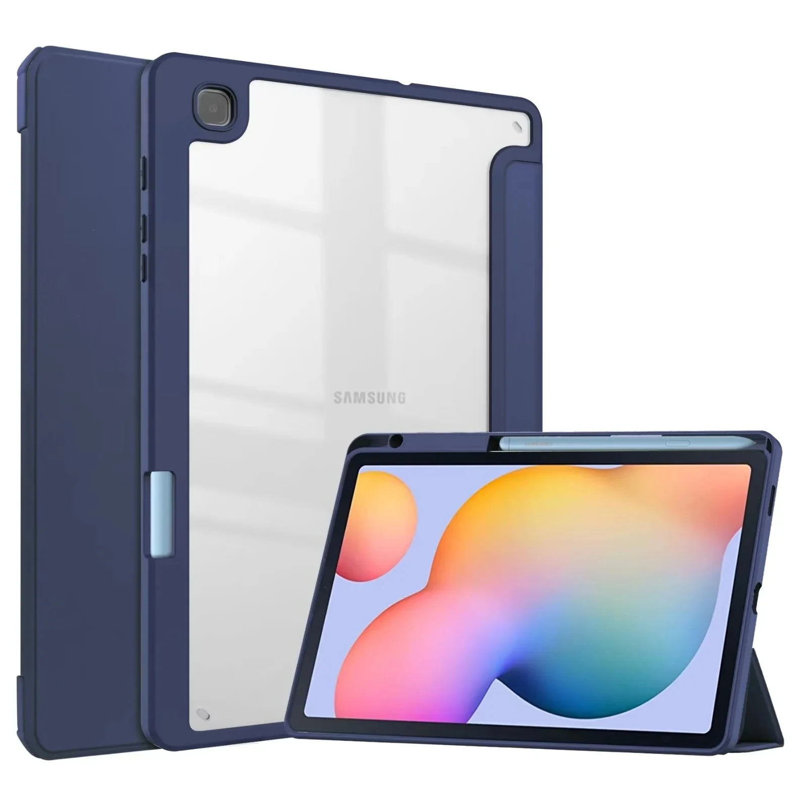 Чехол для Samsung Galaxy Tab S6 Lite 10,4 P613 P619 2022 SM-P610, кожаный чехол для планшета тройного сложения, Ультратонкий защитный чехол
Чехол для Samsung Galaxy Tab S6 Lite 10,4 P613 P619 2022 SM-P610, кожаный чехол для планшета тройного сложения, Ультратонкий защитный чехол