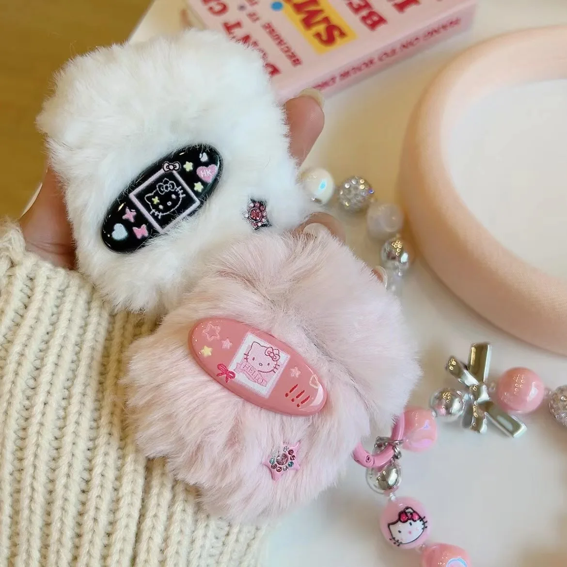 Sanrio Hello Kitty Plush pink cute Case for Apple AirPods 1 2 3 Pro 2 Cases Cover For IPhone Bluetooth Earbuds Earphone Case
Sanrio Hello Kitty Plush pink cute Case for Apple AirPods 1 2 3 Pro 2 Cases Cover For IPhone Bluetooth Earbuds Earphone Case