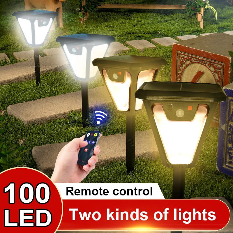 Newest Solar Led Light Outdoor 3000K Warm Lamp 3 Modes Garden Lights Super Bright Remote Control Solar Lamps With Motion Sensing
Newest Solar Led Light Outdoor 3000K Warm Lamp 3 Modes Garden Lights Super Bright Remote Control Solar Lamps With Motion Sensing