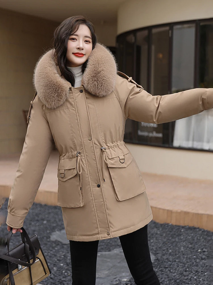 2023 New Winter Jacket Women Parka Hooded Coat Cotton Down Dovetail Jackets For Women Female Fur Collar Clothes Casaco Feminino
2023 New Winter Jacket Women Parka Hooded Coat Cotton Down Dovetail Jackets For Women Female Fur Collar Clothes Casaco Feminino