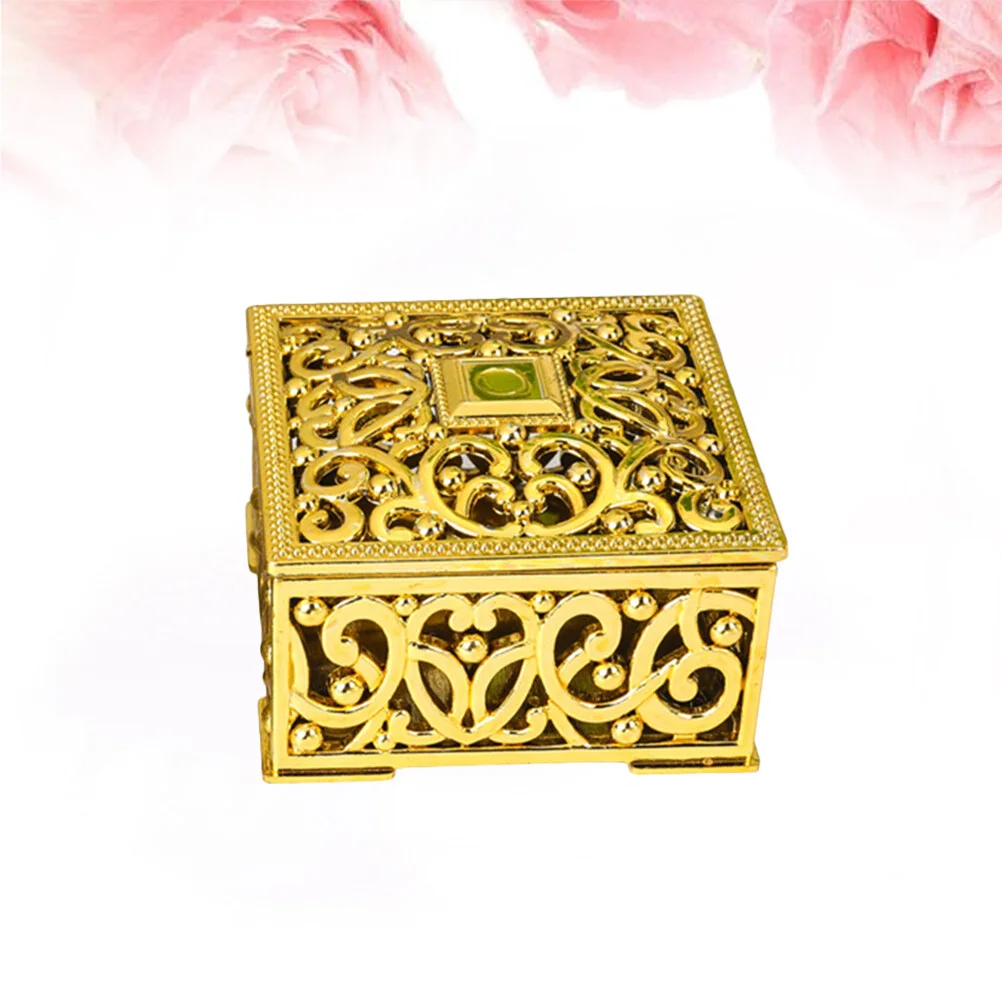 24PCS Candy Gift Hollow Out Flower Pattern Gift Boxes Square Mini Plastic Candy Boxes Packaging Case Party Favors (Golden)
24PCS Candy Gift Hollow Out Flower Pattern Gift Boxes Square Mini Plastic Candy Boxes Packaging Case Party Favors (Golden)