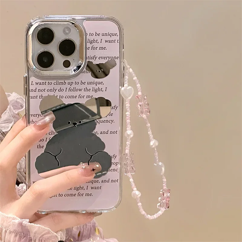 Chain Mirror Shell Mobile Phone Case for IPhone 15 14Plus 13 12 11 Pro X XR XS Max Wholesale With Lanyard Covers
Chain Mirror Shell Mobile Phone Case for IPhone 15 14Plus 13 12 11 Pro X XR XS Max Wholesale With Lanyard Covers