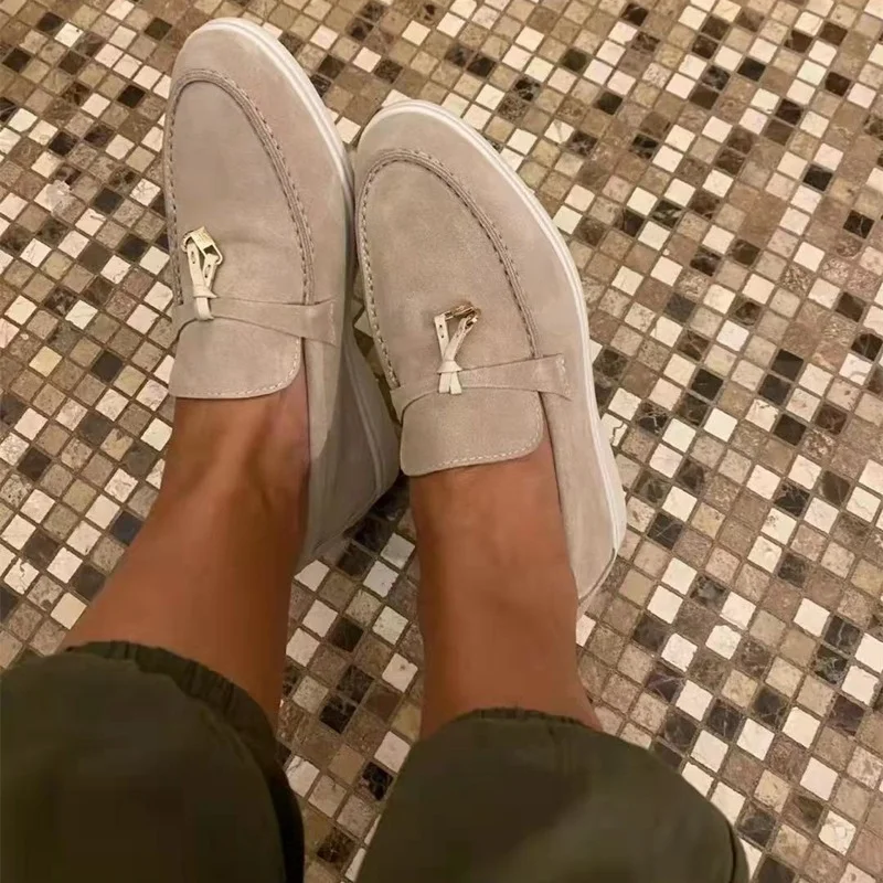 2022 New Fashion All-match Loafers Women's Spring and Autumn Slip-on Comfortable Flat Shoes Women's Shoes on Offer Free Shipping
2022 New Fashion All-match Loafers Women's Spring and Autumn Slip-on Comfortable Flat Shoes Women's Shoes on Offer Free Shipping