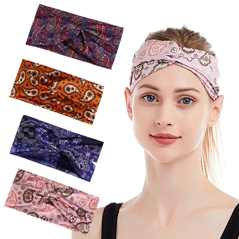 Bohemian Style Printed Headband Cashew Flowers Stretchy Headband Bandanas Vintage Sports Yoga Hair Band Women Hair Accessories
Bohemian Style Printed Headband Cashew Flowers Stretchy Headband Bandanas Vintage Sports Yoga Hair Band Women Hair Accessories