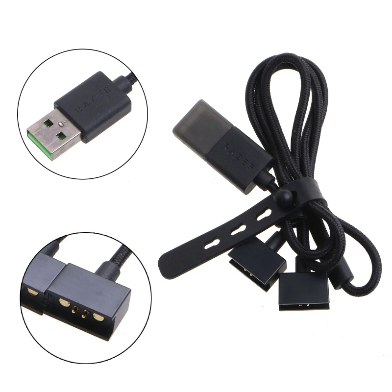 41QA 60cm USB Charging Cable Nylon Braid Smart Glasses Line Replacement Wire for razer Anzu Smart Glasses Replacement Part
41QA 60cm USB Charging Cable Nylon Braid Smart Glasses Line Replacement Wire for razer Anzu Smart Glasses Replacement Part