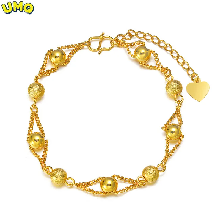 Женский матовый браслет из 18-каратного золота с имитацией 24-каратного золота
Женский матовый браслет из 18-каратного золота с имитацией 24-каратного золота