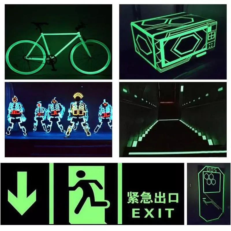 Self-adhesive Luminous Tape Fluorescent Glow In Dark Safety Warning Security Stationery Home Decoration DIY Tapes
Self-adhesive Luminous Tape Fluorescent Glow In Dark Safety Warning Security Stationery Home Decoration DIY Tapes