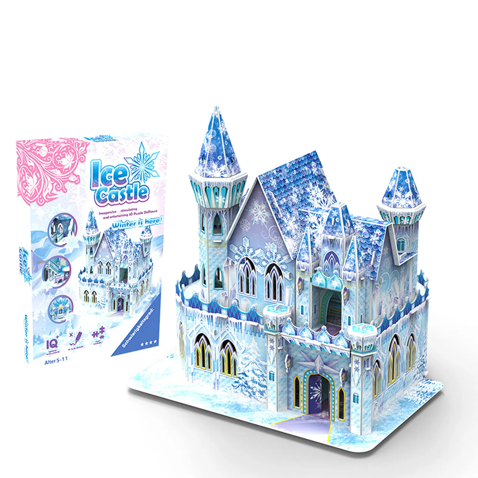 3D Stereo Puzzle Cartoon Openable House Castle Building Kid Model DIY Handmade Early Learning Educational Toy Gift For Children
3D Stereo Puzzle Cartoon Openable House Castle Building Kid Model DIY Handmade Early Learning Educational Toy Gift For Children