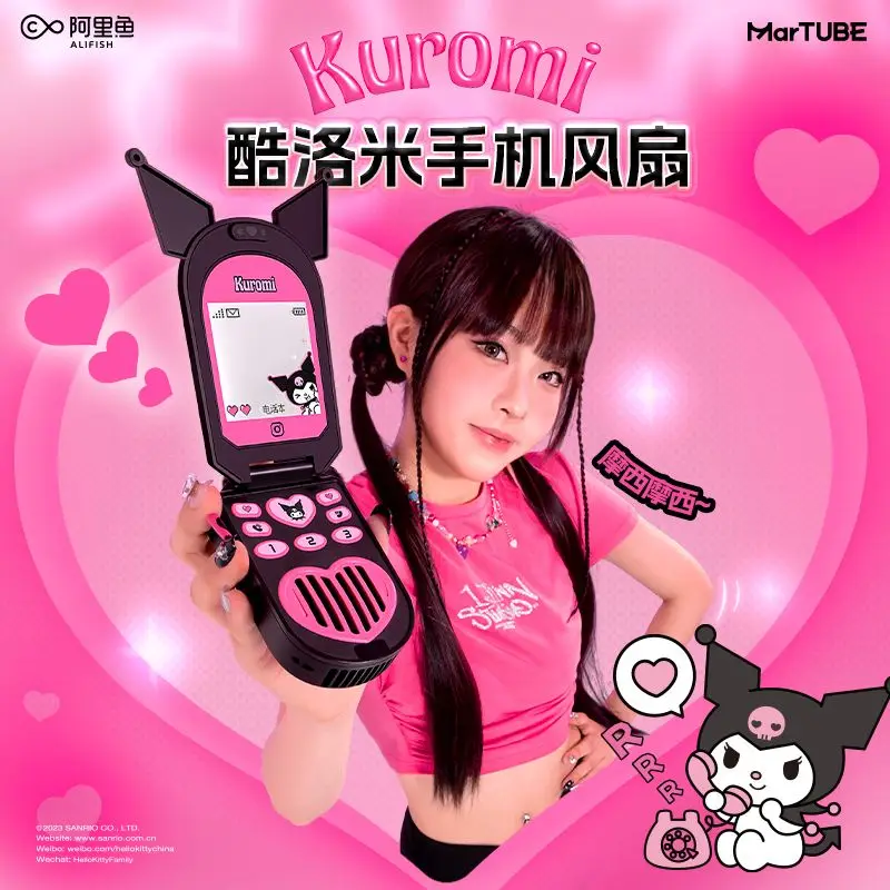 Kuromi Sanrio Plush Kawaii Cartoon Cute Dolls Portable Portable Neck Phone Small Fan Anime Plush Toys for Girls Birthday Gift
Kuromi Sanrio Plush Kawaii Cartoon Cute Dolls Portable Portable Neck Phone Small Fan Anime Plush Toys for Girls Birthday Gift